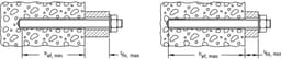 Ankerstang - Bevestigingsstaaf - Constructie Bevestigen - Universele Injectiemortel - M12 x 210 - Galvanisch Verzinkt — thumbnail 2