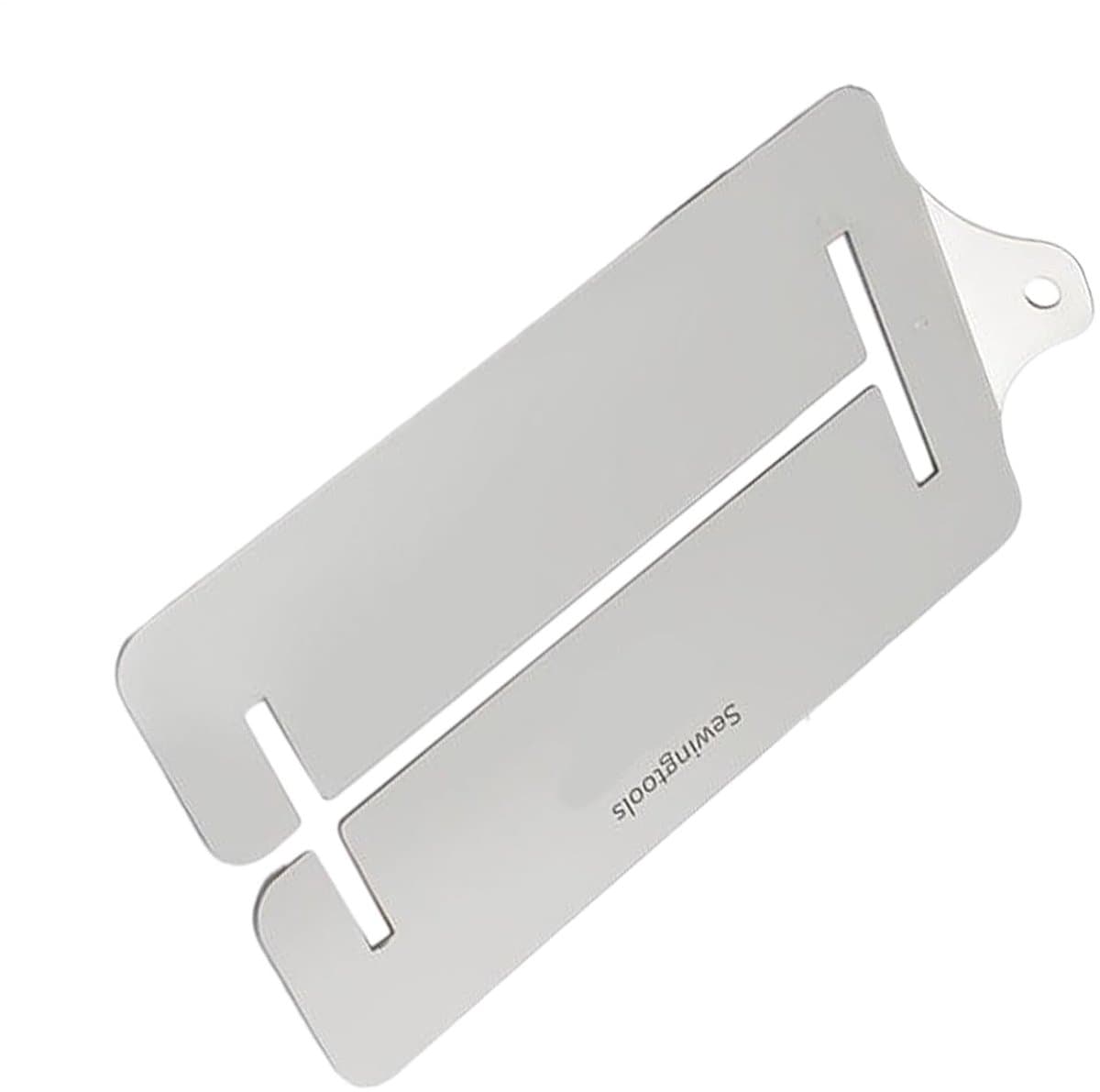 Naaiclips - Zoomklemmen - Stof Bevestigen - Antislip Haakvrij - 11x7x2 cm - Zilverkleurig — afbeelding 1
