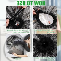 Extra grote wasnetzakken 70x90cm - 2 stuks voor wasmachine, ideaal voor kleding, ondergoed en delicate stoffen — thumbnail 2