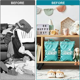 Waszak voor op reis - waterdicht - met ritssluiting - 2 stuks groen - m-winkel — thumbnail 3
