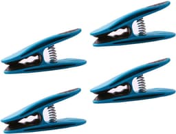 Wasknijpers, wasknijpers met spiraalveren en soft grip, softgrip, soft-touch, blauw/antraciet — thumbnail 3