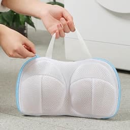 3 stuks wasnetten voor wasmachine, beha-bescherming voor wasmachine met ritssluiting, herbruikbaar, voor het reinigen, onderhouden en beschermen van beha's — thumbnail 5