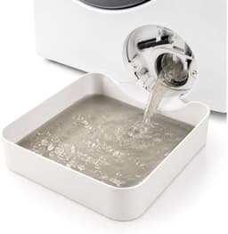 Lekbak wasmachine - 17,8 ×17,8cm - Lekbak voor Wasmachine en Vaatwasser - Vloerbescherming tegen waterschade - Gemakkelijk afspoelen en afvegen - universele - Eenvoudige installatie zonder gereedschap - wateropvangbak voor kelder, woning, camper — thumbnail 1