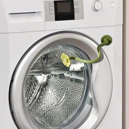 Magnetische Deurstopper - Wasmachine Deurhouder - Ventilatie Wasmachine - Bloemenontwerp Antislip - 9.5 x 4.5 x 16 cm - Groen Blauw — thumbnail 3