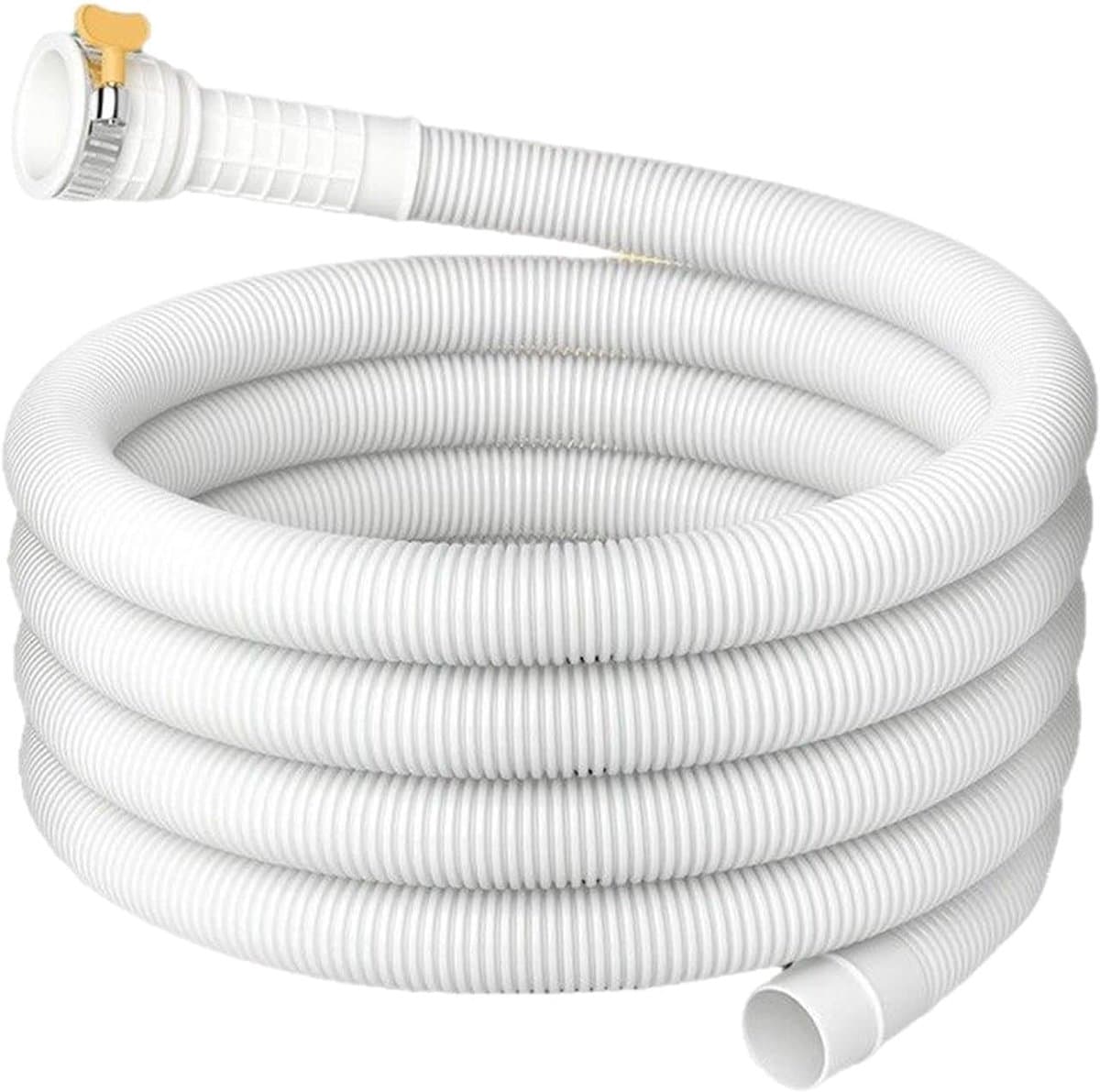 Airco Afvoerslang - Condenswater Afvoerbuis - Water Afvoeren - Verstelbare Rubberen Klem - 3 Meter Lengte - Grijs — afbeelding 1