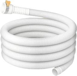 Airco Afvoerslang - Condenswater Afvoerbuis - Water Afvoeren - Verstelbare Rubberen Klem - 3 Meter Lengte - Grijs — thumbnail 1