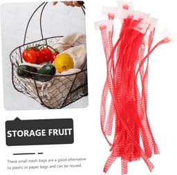 Draagbare Netzakken - Groente Opslag Netje - Fruit en Groenten Bewaren - Scheurvast Nylon Materiaal - 44 cm - Niet gespecificeerd — thumbnail 3
