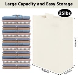 Omgoods - Vervangende Waszakken voor Was Sorter - Set van 3 in Beige, Grijs en Zwart — thumbnail 2