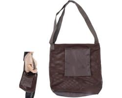 Paddenstoelen Plukzak - Oogsttas Fruit - Buiten Verzamelen - Opvouwbaar Ademend Mesh - 42x45cm - Kaki