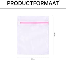 EXCITAT Waszak - Wasnet - Ritssluiting - Herbruikbaar - voor sokken, ondergoed, kleding - 2 stuks — thumbnail 3