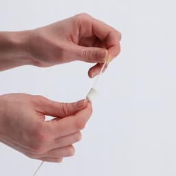 KADAX Plafondwasdroger, wasdroger voor het plafond 6, wanddroger met polyethyleen beklede stalen spijlen, plafonddroger, draagvermogen 12 kg (6x 80/wit) — thumbnail 3