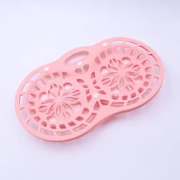 3D-modellering beha waszak, siliconen beha waszak, 14,8 x 8,9 inch wasmachine anti-vervorming verdikking speciale ondergoed waszak (roze) — thumbnail 4