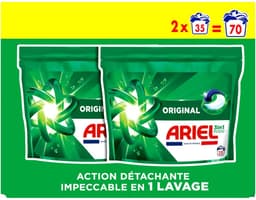 Ariel - 3in1 Wasmiddel Pods Original - 2 x 70 stuks - Voordeelverpakking — thumbnail 4