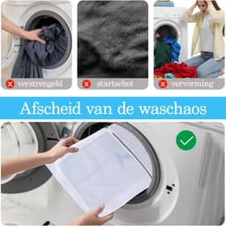 Ynkkvre - Set van 3 Waszakken - Mesh / Honingraat - Lingerie Waszakken met Ophanglus - Fijn Waszakje voor Ondergoed, Beha’s, Sokken, Babykleding en Maskers — thumbnail 2