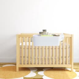 QTTVBTNA -Hangend Nachtkastje met Organizer – Compact & Ruim – Opbergruimte voor Boeken, Telefoon & Accessoires — thumbnail 3