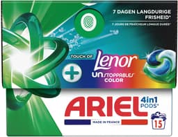 Ariel 4in1 Wasmiddel Pods Color Lenor Unstoppables - 4 x 15 stuks — thumbnail 3