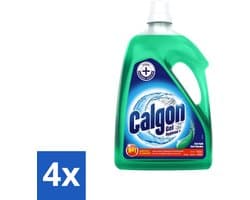 Calgon - Wasmachinereiniger - Tegen Kalkaanslag / Wasmiddelresten / Geuren- 2.25L - 45 Wasbeurten - Voordeelverpakking - 4 stuks