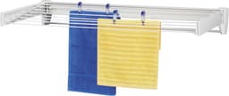 Wasrek Telegant 81 Protect Plus - Uittrekbaar Wanddroger - Klein Compact Formaat - Ideaal voor Badkamer of Balkon — thumbnail 1
