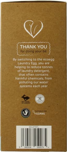 EcoEgg Was ei – Verse Linnen - Wasparels – Navulbaar – Geschikt voor de gevoelige huid – Dermatologisch getest - 70 wasbeurten - Blauw — thumbnail 5