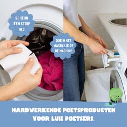 YOKUU Probiotische Wasstrips - 64 Wasbeurten - Parfum Vrij - Reis Wasmiddel - Ultra Geconcentreerd en Voorgedoseerd - Ecologisch Wasproduct — thumbnail 4