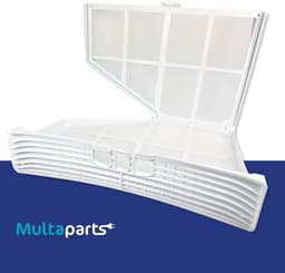Multaparts® pluizenfilter voor droger 325 x 222 x 70 mm | Geschikt voor AEG / Electrolux drogers | Alternatief voor 1366339024 — thumbnail 5