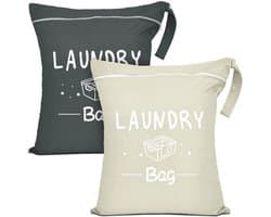 Unyqoos® Kleine en Waterdichte Reiswaszakken met Ritssluiting voor Vuile Was en Badkleding