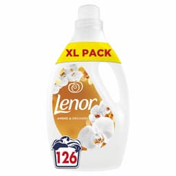 Lenor Wasverzachter Amber & Orchidee 126 Wasbeurten - 2650 ml — thumbnail 1