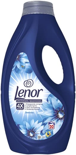 Lenor Vloeibaar Wasmiddel Zeebries - 4 x 20 Wasbeurten — thumbnail 3