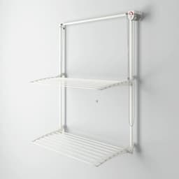 Foxydry Wall Plus 152 cm White - wanddroogrek -bediening rechts- 152 x 52 x 137 cm — thumbnail 1