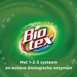 Biotex Waspoeder - Handwas & Inweek - met actieve biologische enzymen - 7 x 720 g — thumbnail 5