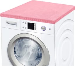 Garronda Wasmachine Overtrek 50x60 cm - Wasmachine Coating - Droger Hoes - Beschermer Cover - Lichtroze - MX-907 — thumbnail 1