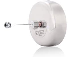 Single Retractable Stainless Steel Clothesline 304 for Shower Bathroom Laundry Heavy Duty Dryer Extendable Hotel Style - 2.8m