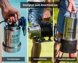 Afvoerslang dompelpomp - 10 meter - inclusief aansluitingen - eindeloos verlengbaar — thumbnail 5
