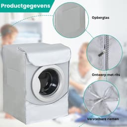 TADES® Wasmachine Hoes - Wasmachine Beschermer - Wasmachine Hoes Bovenkant - Wasmachine Overtrek - Wasmachine Cover - Wasmachinehoes - Wasmachine Kleed - Wasmachine Hoes Overtrek — thumbnail 2
