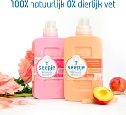 Seepje Wasverzachter Pioenroos en Cederhout 30 Wasbeurten - 750 ml — thumbnail 2