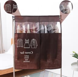Kledingrekhoes 90 × 110 cm, Stofbescherming, Ademend, Vochtbestendig, Bescherming voor Kleding en Accessoires — thumbnail 3
