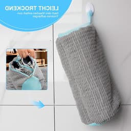 Schoenwaszak voor de wasmachine: dubbele rits, dubbele vakken, beschermende tas voor optimale reiniging en onderhoud van schoenen — thumbnail 4