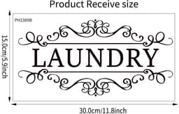 Dailygoods- Deursticker Decoratief - PVC Muurstickers - Waterdicht - Niet-toxisch - 15x30 cm - Makkelijk aan te brengen - Muursticker — thumbnail 2