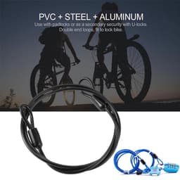 Waslijn Touw - Stalen Kern - Kleding Drogen - Sterke PVC Coating - 2 Meter - Transparant — thumbnail 5