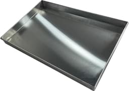 Lekbak voor Airco - Opvangbak Condens - Waterschade Voorkomen - Roestvrij Staal - 60x60 cm - Zilver — thumbnail 1