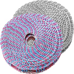 Verstelbare en Winddichte Waslijn 5m - Retractable Drooglijn voor Binnen en Buiten, Ideaal voor Wasgoed, Beddegoed en Kampeeraccessoires — thumbnail 1