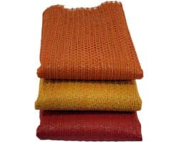 Raschelzakken - Aardappelzakken - Opslag Groenten - Zonder trekband - 40 x 63 cm - Rood