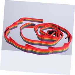 Outdoor Kledinglijn - Kampeer Touw - Reizen Kamperen - Dubbele Laag - 187 cm - Multikleur — thumbnail 3