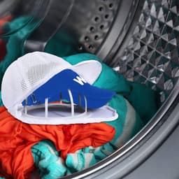 Hoedenwasser - Cap houder - Hoeden reinigen - Vormbehoud wasmachine - 2 stuks - Wit — thumbnail 3