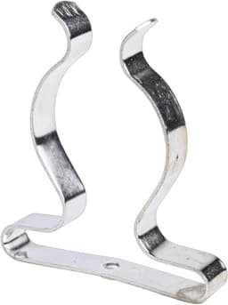 Veerklemmen Gereedschap - Opbergclips - Gereedschap Organiseren - Zware Kwaliteit - 10 Stuks - Zilver — thumbnail 4