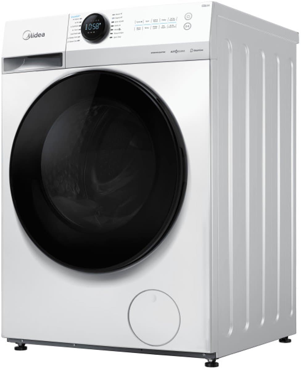 Midea MF200W80WB/W-HR - Wasmachine - Wit - Voorlader - 1400 rpm - 76 dB - 8 kg nominale capaciteit - A label - 48 l Waterverbruik (per cyclus, programma eco 40-60) — afbeelding 1