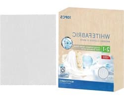 Textielverf tabletten - Kleur tabletten - Kleding opfrissen - Natuurlijke pigmenten - 10 vellen - Wit