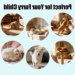 Honden- en kattenwaszak, grote waszak voor huisdieren, voorkomt haarblokkering in de wasmachine (65×70 cm) — thumbnail 3