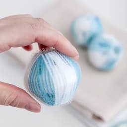 6 Stuks Wasbolletjes voor Wasdrogers, Herbruikbare Bollen voor Minder Statica en Zachte Kleding, Verminder Kreukels en Verbeter Droogresultaat — thumbnail 4