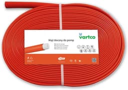 Afvoerslang - Platte slang - Water Afvoeren - UV & Alg-bestendig - 20 meter - Oranje — thumbnail 1